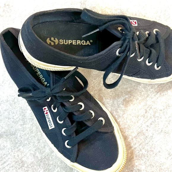 Superga 2750 Cotu Classic Lowtop Sneakers,Navy (Style: S000010-933),Size EU36/6 - Picture 3 of 10